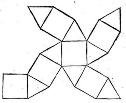El cuboctaedro, un poliedro arquimediano con catorce caras